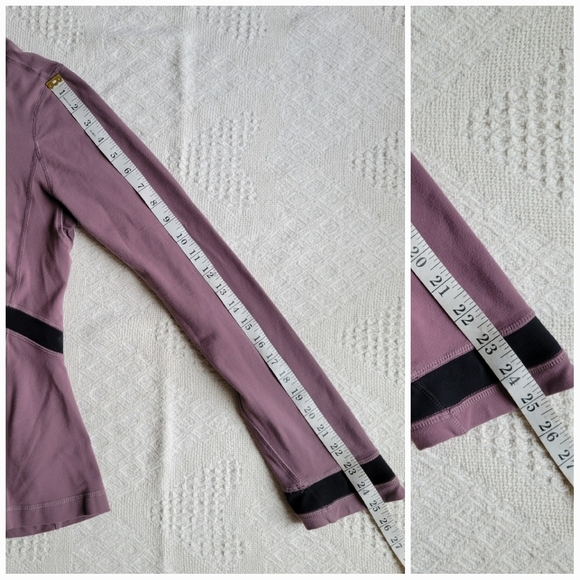 Lululemon Athletic Sports Running Zip Up Long Sleeve Sweater/Jacket - Picture 7 of 11